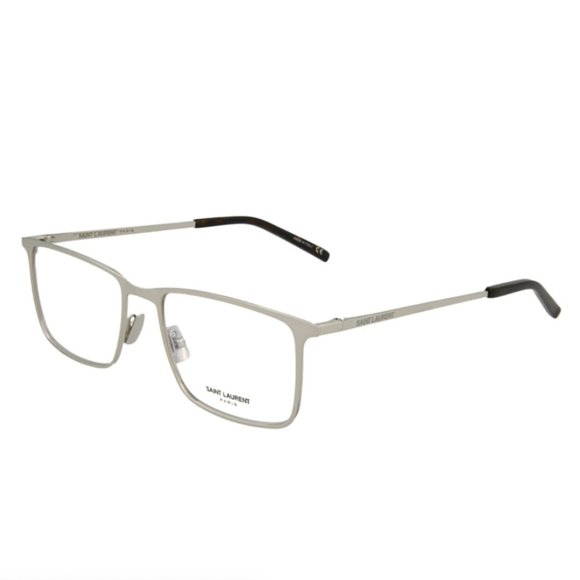 Saint Laurent White Tan Metal Eyeglasses! - Picture 1 of 4